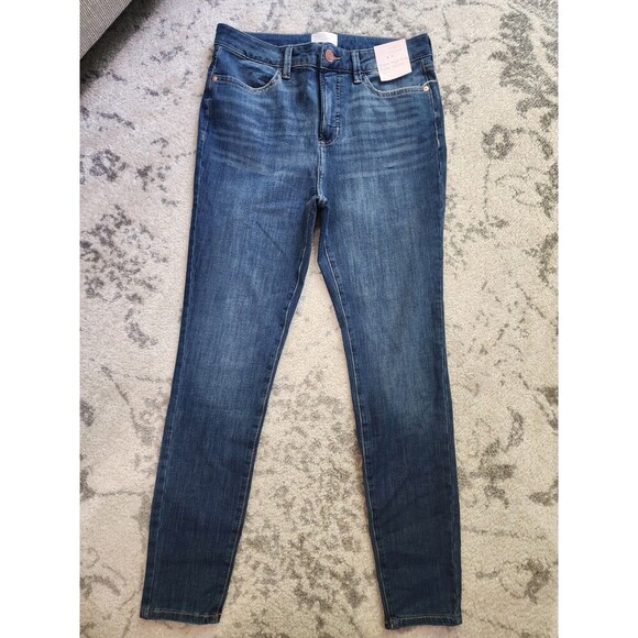LC Lauren Conrad Denim - NEW LC Lauren Conrad Jeans Women 10 Blue High Rise Super Skinny Stretch Denim